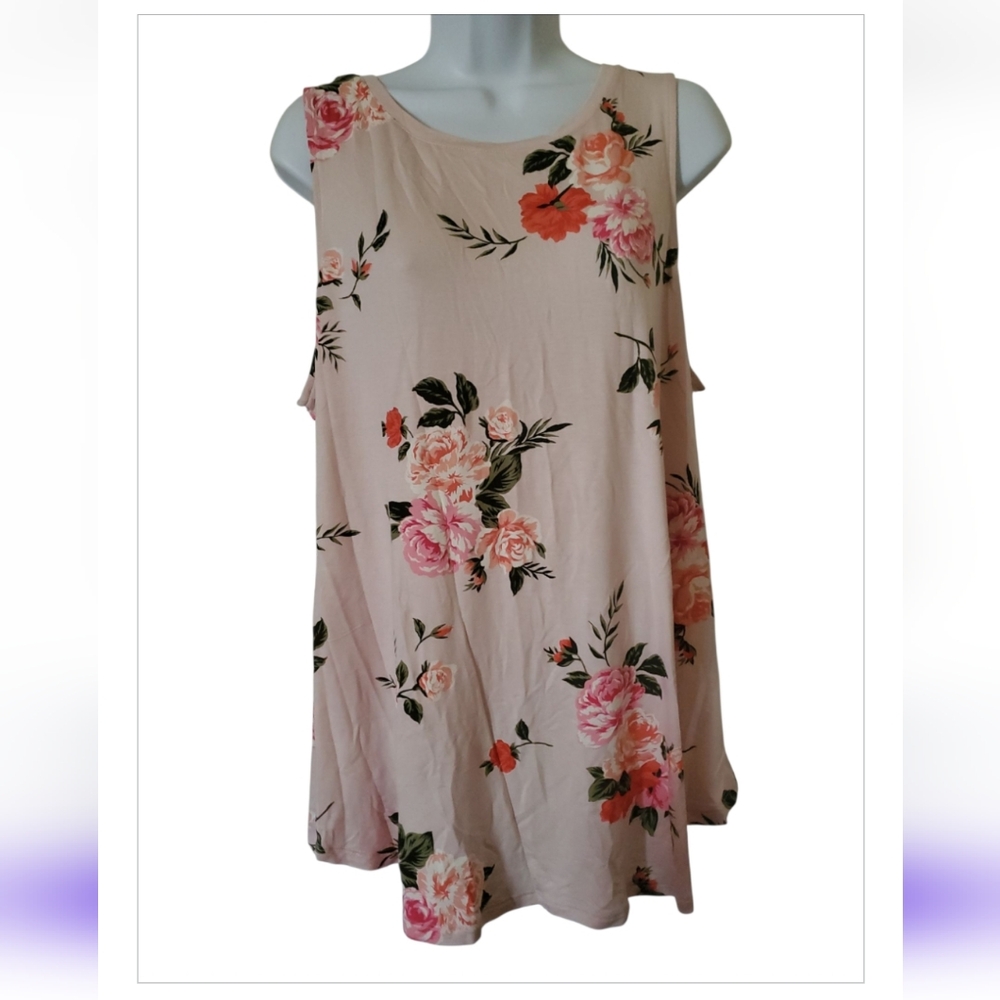Old Navy Chic Floral Sleeveless Tank